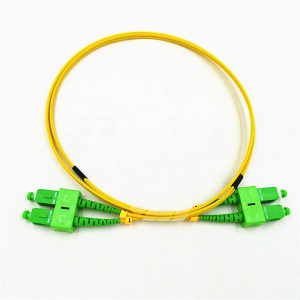 LSZH 3.0mm Fiber Patch Lead Singlemode SC LC APC Duplex Fiber Patch Cord