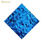 1219*2438mm Water Ripple Stainless Steel Sheet Four Feet Flat Shape