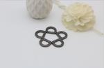 New style matte gun metal color flat meat d ring buckle 12 mm for bags