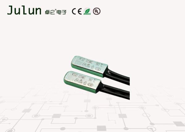 Thermal Cutoff Fuse KSD05 Series Temperature Fuse Metal Case Recoverable