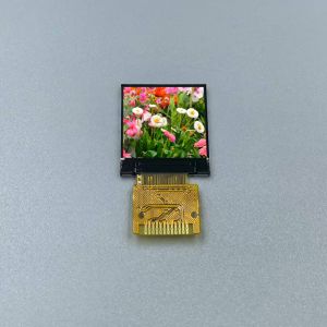 China 0.85 Inch TFT And Ips Display 128x128 TFT Lcd SPI 12 Pins Small Square Lcd Display factory