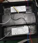 Anti - Corrosion Gas Station Canopy LED Light Fixture 10800LM 90W Type