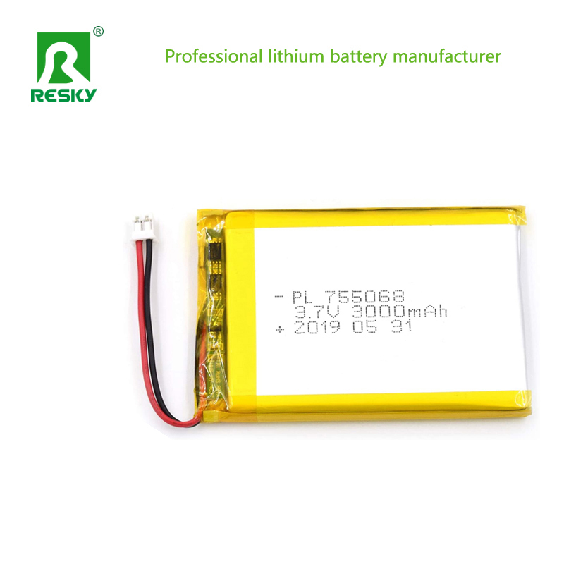 Solar Lithium Polymer Battery Cell 703048 1000mAh 3.7V For Consumer Electronics