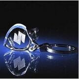 China Crystal Transparent Heart Key Chain factory
