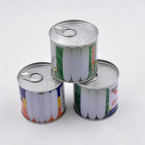 China Metal Can Empty Metal Seeds Can Easy Open Lid Cans For Vegetable Seeds factory