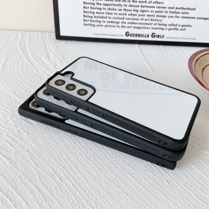 DIY Sublimation Mobile Phone Case Shockproof TPU PC Aluminum Plate