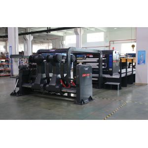 Double Rotary Paper Sheeting Machine 300sheets/Min High Precision Synchronize