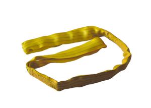 China Single or Double Ply Round Lifting Slings 100% Polyester 1000kg - 1000000kg factory