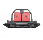 Jeep Wrangler JK Rear Off Road Bumpers 100*50*30cm Carbon Black