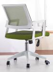 Green Wide Design Rolling Computer Chair , Secretary Desk Chair PP Frame