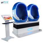 Full Motion 2 Seats 9D VR Egg Chair Cinema Movies Shooting Games Simulator