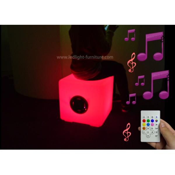 Remote Control 40cm LED Bluetooth Speaker Waterproof With RGB Moon Light