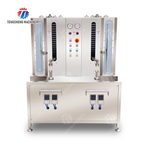 Melon and fruit double-head with single cutter peeling machine papaya chieh-qua