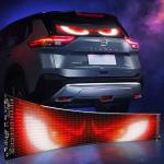 5VDC USB/2A Headlight Red Devil Eye Truck Windshield LED Sign Demon Eye Led