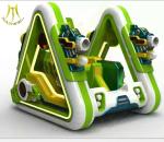 Hansel amusement electric walking battery operated robot game machine for park