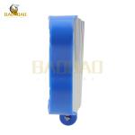 21 LED White Yellow Flash Aluminum Blue Casing Motorcycle Headlight