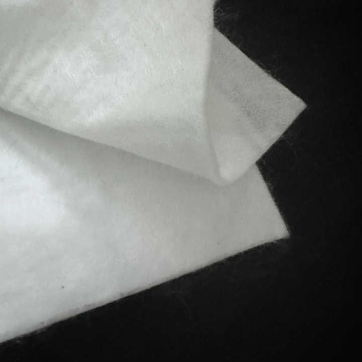 300grm Permeable Polyester Nonwoven Geotextile Filament White Anti Static