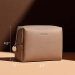 OEM Lightweight Makeup Zipper Pouch , Travel Toiletry Cosmetic Bag Daily Use