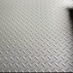 China AISI201 AISI304 AISI316L AISI2205 SS Checker Plate Stainless Thickness 0.5 - 10.0mm factory