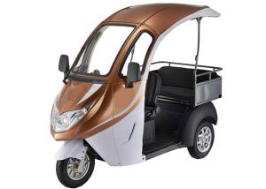 China Digital LED Display 1200W Brushless 3 Wheel Electric Tricycle factory