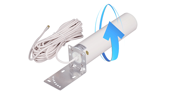 50km Long Range Wifi Outdoor Antenna with Vertical Polarization Type and TS9 Connector