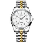 10.9mm Thickness Fashion Quartz Watches , 304L Stainless Steel Watch For Men