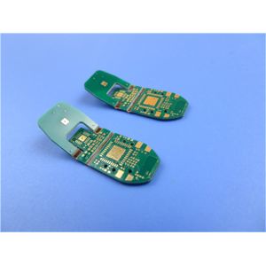 Rigid-Flex PCB Built on FR-4 and Poyimide With Immersion Gold and 90ohm