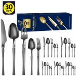 Stainless Steel Cutlery Set Small Waist Hammer Pattern Stainless Steel Western