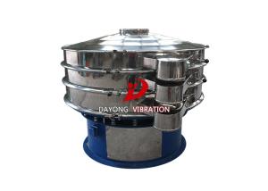 China Food Grade Single Layer Industrial Powder Sifter For Candy With SS304 Material factory