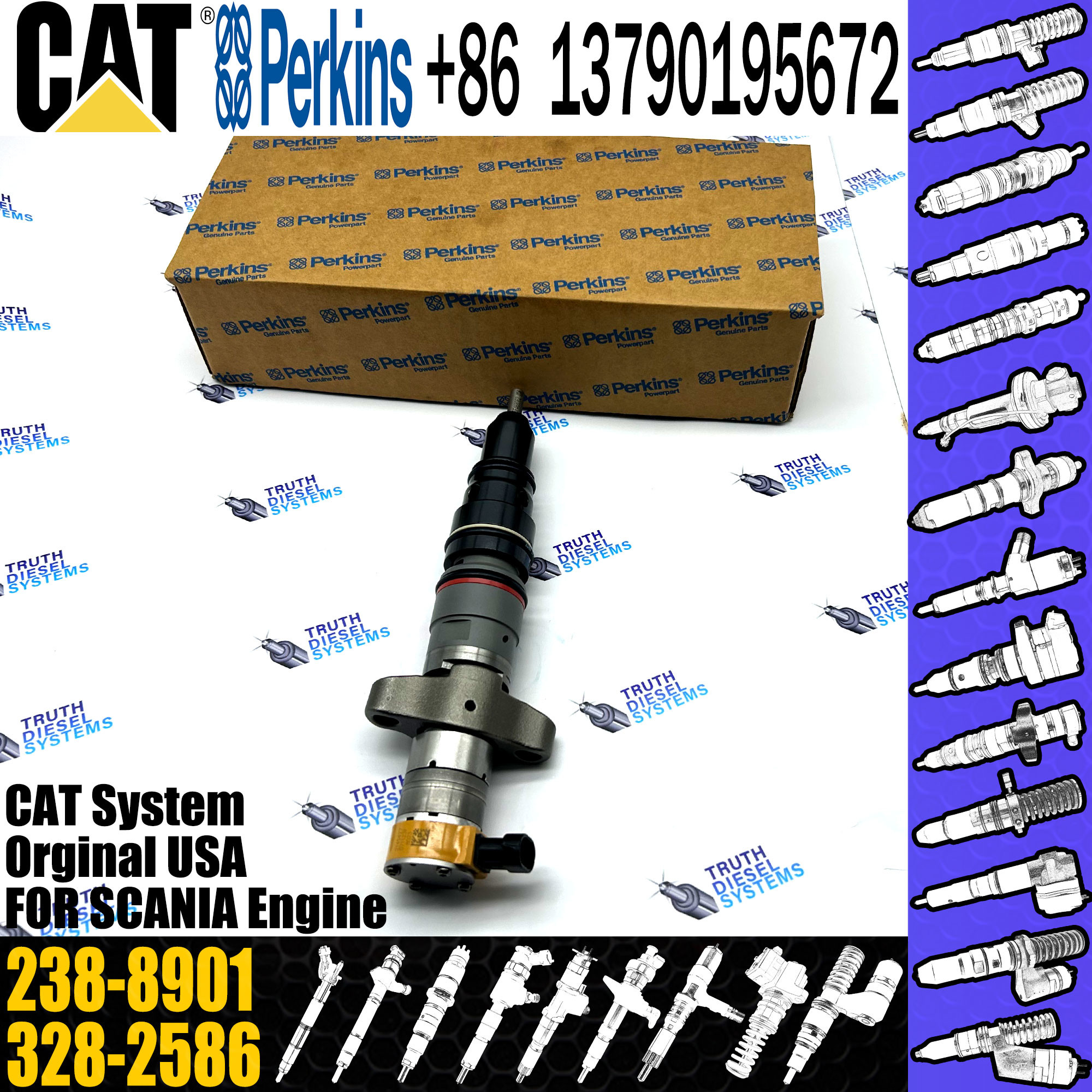 Common rail Injector 387-9428 387-9426 268-9577 387-9428 241-3239 238-8901 for CAT C7 Engine