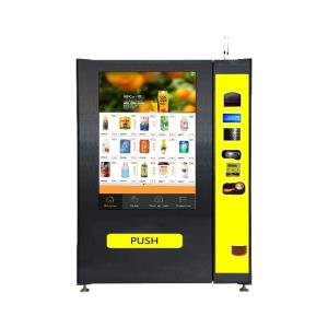 China Factory Supply Oem Odm Ce Black Drink Combo Vending Machine factory