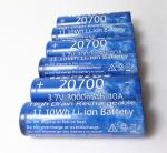 18650 26650 3.7 V Li Ion Battery Charger 6 * 20700 Battery With Charger 405g