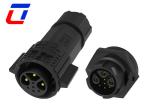Nylon Quick Lock 8 Pin Waterproof LED Connectors 12V 3+5 Pin Male To Female