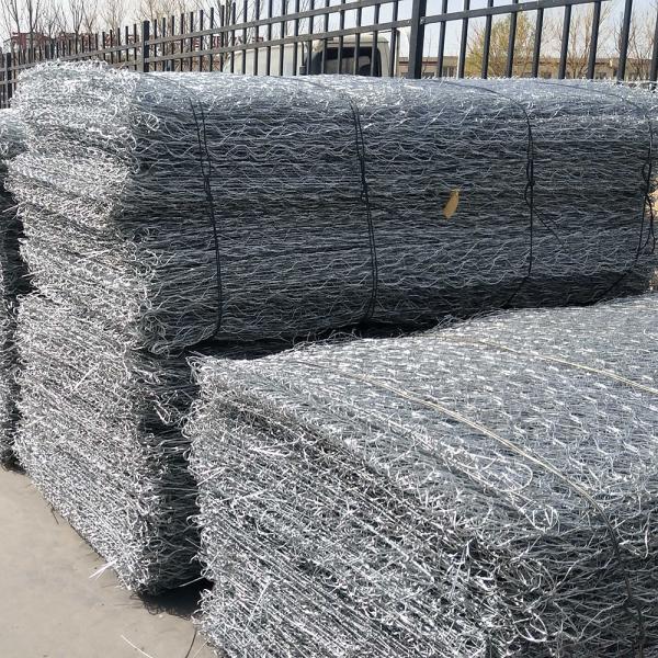 2mx1mx1m Hexagonal Gabion Basket Retaining Wall Stone Cage