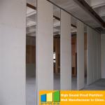 Aluminum Bi - Fold Door Banquet Hall Movable Partition Walls Multi - Purpose