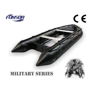 China Lightweight Durable Military Inflatable Boats 6 Person For River factory