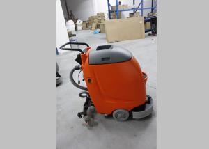 China Semi - Automatic Washer Scrubber Dryer Machines With Anti - Skid Big Wheel factory