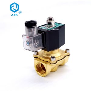 China Natural Gas 3/4 Electric Solenoid Valve , NC Viton Lpg Gas Shut Off Valve on sale