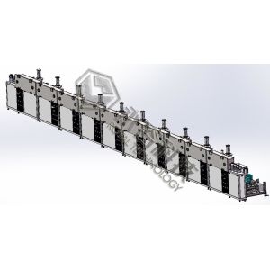 China Multiple Chambers Roll To Roll Continuous Magnetron Sputtering Deposition System factory