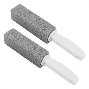 China Portable Pumice Stone Water Toilet Bowl Cleaner Brush Wand Tile Sinks - 2 Pack factory
