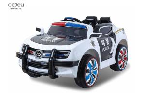 China Low Start 2 Seater Police Ride On 15.3KG Convertible 35W*2 factory
