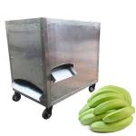 Manual Feeding Green Raw Banana Peeling Machine Plantain Peeler Machine 400KG/H