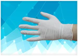 China White Color Disposable Sterile Gloves Multi Size Anti Puncture Reduce Hand Fatigue factory