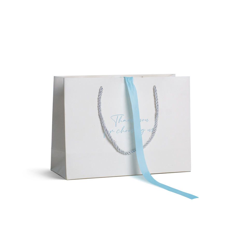 CMYK Partone Shopping Gift Bag for Custom Design 250 Gsm Art Paper Clothes Packaging