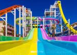 Adult Extremely Stimulated Fiberglass Water Slide / Indoor Park Equipment