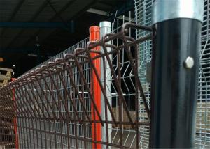 China BRC Polyester Coating Roll Top fence panels top roll steel sheet factory