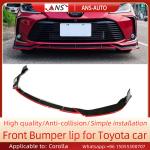 Flexible Toyota Corolla Polyurethane Cars Body Parts Car Bumper Lip