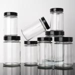 Glass Sealed Storage Jar Transparent Kitchen Suitable Glass Jar For Food