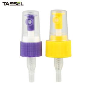 China 1 Oz 2 Oz 4 Oz 8 Oz Ribbed Plastic Bottle Mist Spray Pump Nozzles 24/410 28/410 factory