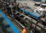 Nine Fold Profile Metal Forming Equipment 60mm Roller Axis Saw Cutting Without